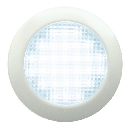 Large Low-Profile Round Interior Lamp